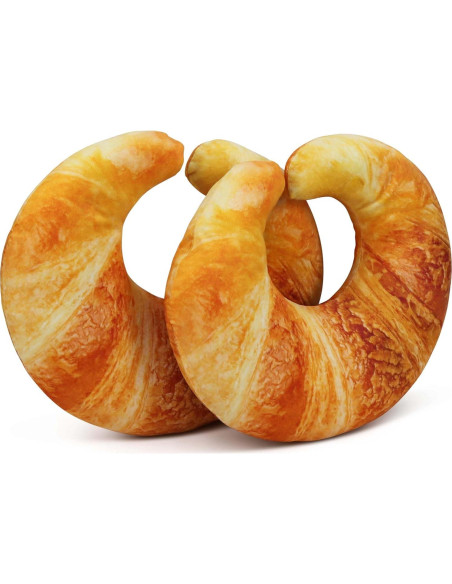 Almohada de Cuello Croissant Goetland 35x29 cm Lavable Almohada de Cuello Croissant Goetland 35x29 cm Lavable