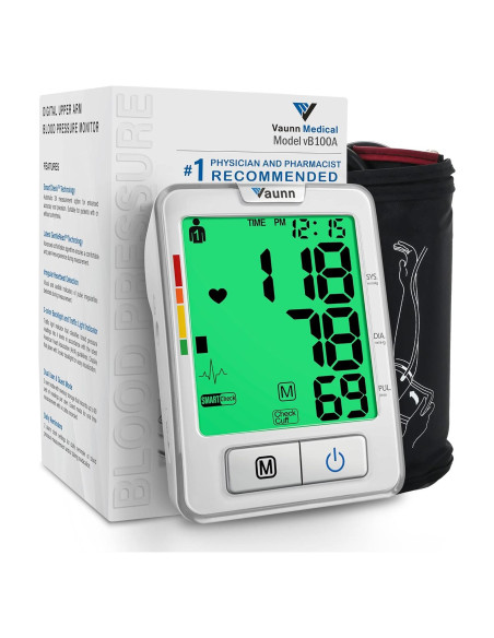 Monitor Automático de Presión Arterial Vaunn Medical Mediano Monitor Automático de Presión Arterial Vaunn Medical Mediano