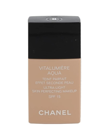 Maquillaje Chanel Vitalumiere Aqua SPF 15 30ml Beige Rosa