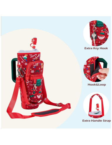 Bolsa Portabotellas de Agua ZOYEPIN 40oz (1.18L) Neopreno