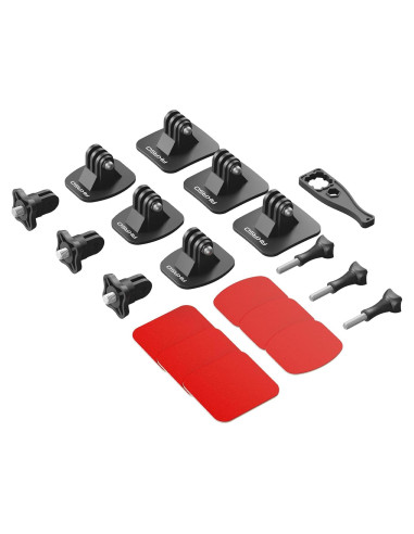 Kit de Montaje Adhesivo AKASO para Casco - Compatible con GoPro y Más