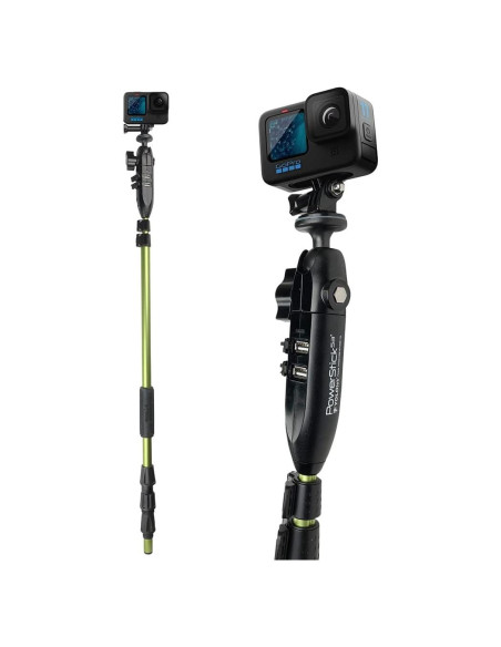 PowerStick 135 cm YOLOtek - Montaje en Barco para Cámaras de Acción PowerStick 135 cm YOLOtek - Montaje en Barco para Cámaras de Acción