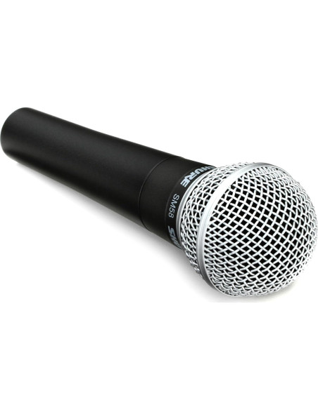 Micrófono Vocal Dinámico Shure SM58 - Pack de 2 Unidades Micrófono Vocal Dinámico Shure SM58 - Pack de 2 Unidades