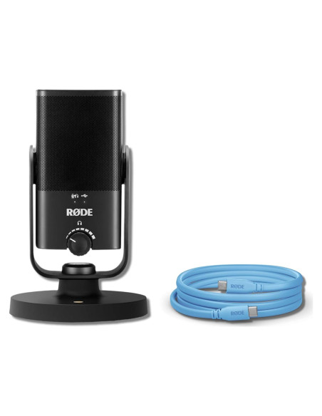 Micrófono USB Rode NT-USB Mini para Podcasting y Streaming Micrófono USB Rode NT-USB Mini para Podcasting y Streaming