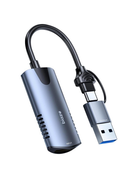Tarjeta de Captura de Video Biaze 4K HDMI a USB 1080P 30FPS Tarjeta de Captura de Video Biaze 4K HDMI a USB 1080P 30FPS