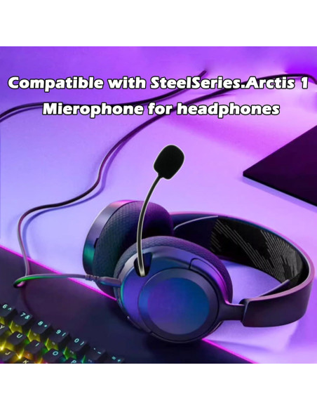 Micrófono Compatible SteelSeries Arctis 1 - Sonido Claro 360 Micrófono Compatible SteelSeries Arctis 1 - Sonido Claro 360