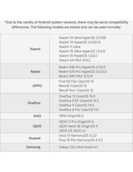 Accsoon SeeMo 4K Transmisor HDMI para Android 8 o Posterior Accsoon SeeMo 4K Transmisor HDMI para Android 8 o Posterior