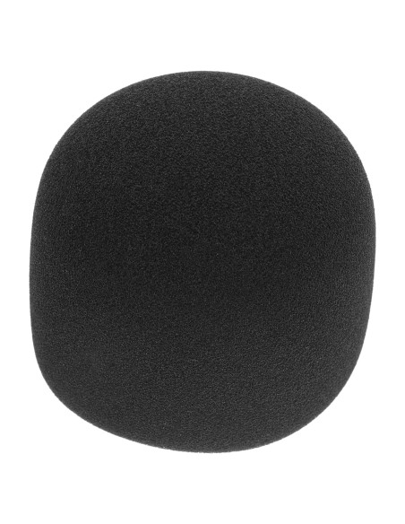 Funda de esponja para micrófono ERINGOGO negra 8x8 cm Funda de esponja para micrófono ERINGOGO negra 8x8 cm