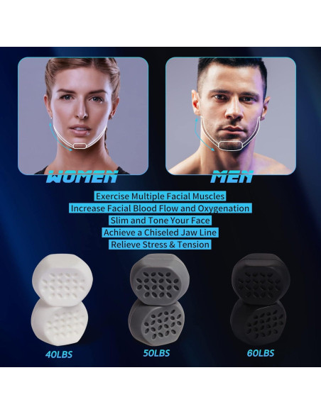 Ejercitador de Mandíbula Bonsture BS-JE01 - 3 Niveles Resistencia Ejercitador de Mandíbula Bonsture BS-JE01 - 3 Niveles Resistencia