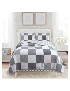 Conjunto de Ropa de Cama Reversible Cozy Line Individual 2 Piezas