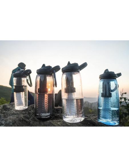 Botella de Agua CamelBak Eddy+ 32 oz con Filtro LifeStraw Botella de Agua CamelBak Eddy+ 32 oz con Filtro LifeStraw