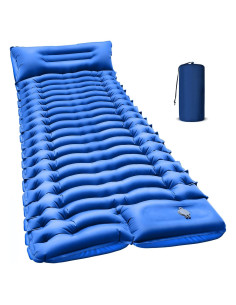 Colchón Inflable de Camping FUN PAC 200x70 cm con Almohada