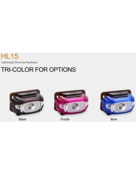 Linterna Frontal EdisonBright HL15 200 Lúmenes LED Ligera Linterna Frontal EdisonBright HL15 200 Lúmenes LED Ligera