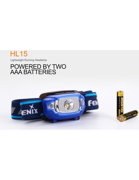 Linterna Frontal EdisonBright HL15 200 Lúmenes LED Ligera Linterna Frontal EdisonBright HL15 200 Lúmenes LED Ligera