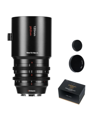 Lente de Cine Macro 2X 120mm T2.9 7artisans para Canon RF