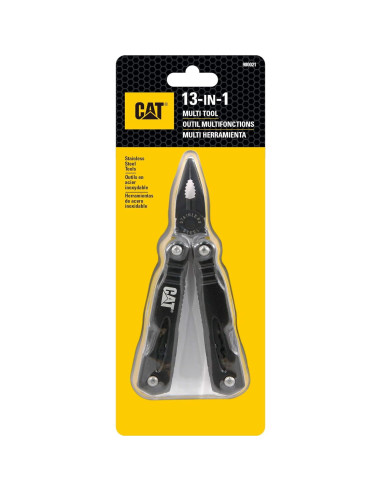 Herramienta Multiuso Cat 13-en-1 Aluminio Negro 0.24kg