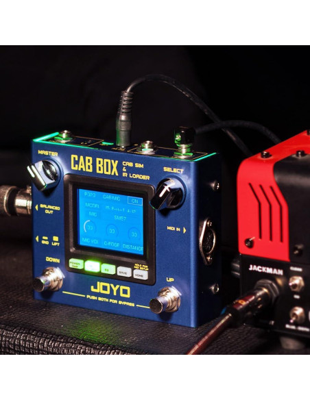 Pedal Simulador de Amplificador JOYO CAB BOX R-08 para Guitarra Pedal Simulador de Amplificador JOYO CAB BOX R-08 para Guitarra