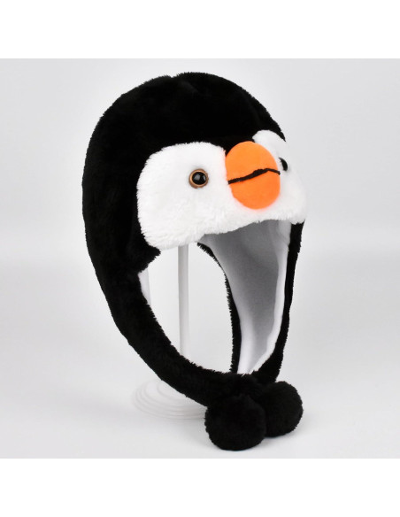Sombrero de Peluche Pingüino Unisex para Adultos y Niños Sombrero de Peluche Pingüino Unisex para Adultos y Niños
