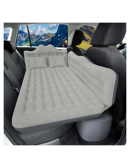 Colchón Inflable DikaSun para Auto SUV - 272 kg, Bomba y Almohadas Colchón Inflable DikaSun para Auto SUV - 272 kg, Bomba y Almohadas