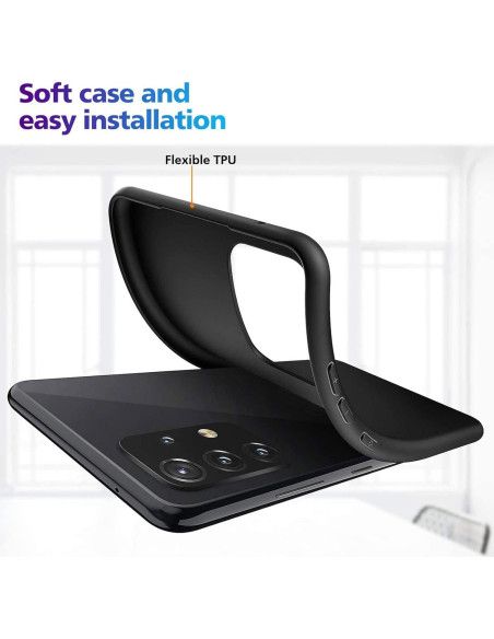 Funda de Silicona WXPPJ para Unihertz 8849 Tank 3 Pro + Protector Funda de Silicona WXPPJ para Unihertz 8849 Tank 3 Pro + Protector