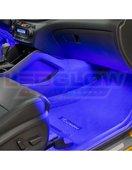 Kit de Iluminación Interior LEDGlow Azul 4 Piezas 72 LEDs SMD Kit de Iluminación Interior LEDGlow Azul 4 Piezas 72 LEDs SMD