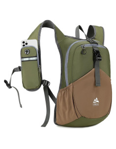 Mochila de Senderismo Plegable UTIAMIAOGONGO 15L Verde