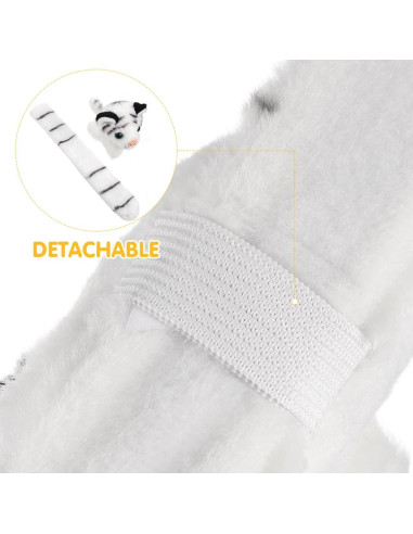 Pulsera de Golpe de Peluche Kisangel - Animales de Selva 14cm