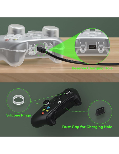 Funda de Viaje Dura Tiiletzote para Controlador Xbox Series X/S Funda de Viaje Dura Tiiletzote para Controlador Xbox Series X/S