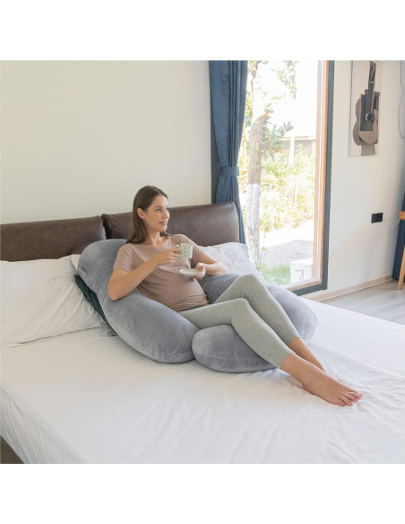 Almohada de Maternidad Bllgrass G-type Nueva Gris Almohada de Maternidad Bllgrass G-type Nueva Gris