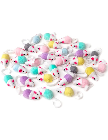 CHIWAWA Paquete de 36 Juguetes Interactivos para Gatos 4.5cm CHIWAWA Paquete de 36 Juguetes Interactivos para Gatos 4.5cm