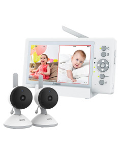 Monitor de Bebé JouSecu 5" 2 Cámaras Audio Video Sin WiFi