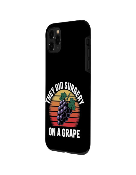 Funda protectora para iPhone 11 Pro Max - Meme Uva Funda protectora para iPhone 11 Pro Max - Meme Uva
