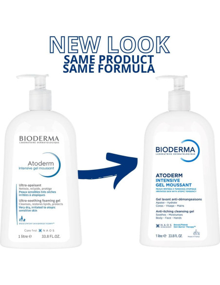 Gel Espumoso Bioderma Atoderm 1000 ml Piel Muy Seca Gel Espumoso Bioderma Atoderm 1000 ml Piel Muy Seca