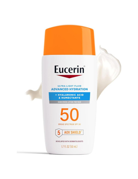 Eucerin Protector Solar Facial Ultra Ligero SPF 50 50 ml Eucerin Protector Solar Facial Ultra Ligero SPF 50 50 ml
