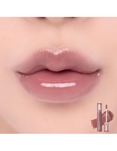 Brillo Labial Mate rom&nd 05 Dim Mauve - Color Brillante