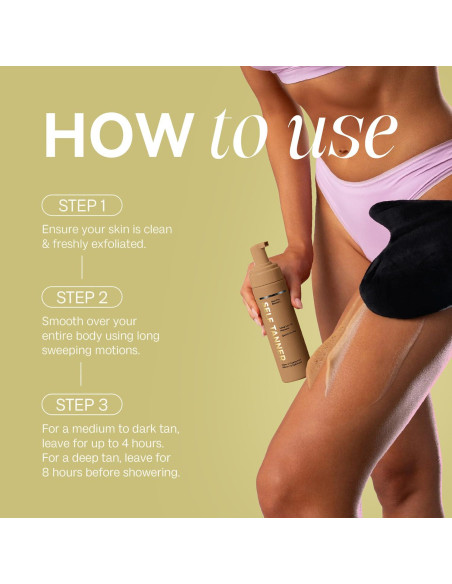 Mousse Bronceador Automático ESTB 198.4 ml - Brillo Natural y Vegano Mousse Bronceador Automático ESTB 198.4 ml - Brillo Natural y Vegano