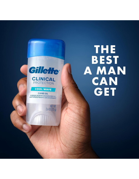 Desodorante Antitranspirante Gillette Clinical 74 g Onda Fresca Desodorante Antitranspirante Gillette Clinical 74 g Onda Fresca