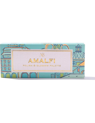 Paleta de Maquillaje Artistboxxx Amalfi Polish & Glowww 5 Piezas