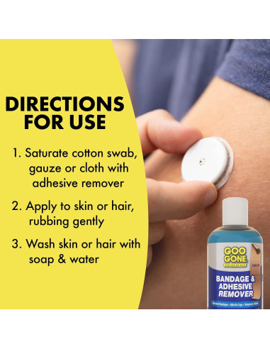 Goo Gone Removedor de Adhesivos para Piel 226.8 ml - Sin Dolor