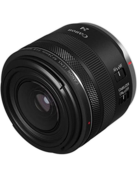 Lente Canon RF 24mm F1.8 Macro IS STM - 269g Lente Canon RF 24mm F1.8 Macro IS STM - 269g