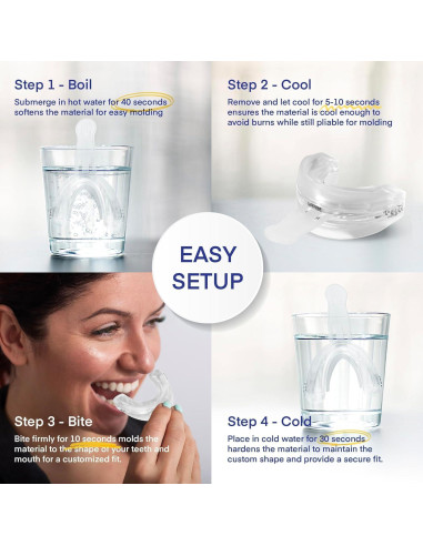 Dispositivo Antisnoring Difiney 4.0 Protector Bucal Ajustable