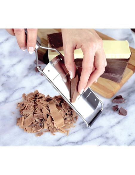 Rallador Grande Microplane 38006 Acero Inoxidable para Queso y Chocolate Rallador Grande Microplane 38006 Acero Inoxidable para Queso y Chocolate