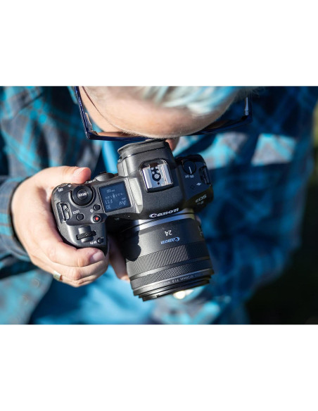 Lente Canon RF 24mm F1.8 Macro IS STM - 269g Lente Canon RF 24mm F1.8 Macro IS STM - 269g