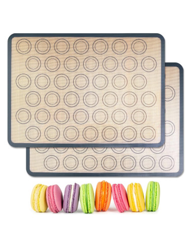 Tapetes de Silicona para Hornear HOOMIL 2-Pack 45.5x33 cm