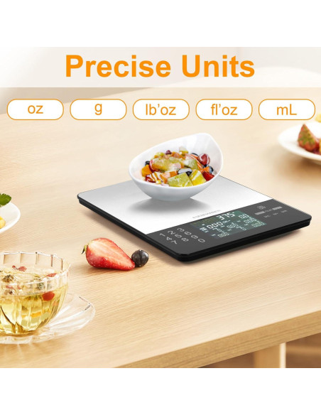Báscula de Alimentos Digital Esenharber con Calculadora Nutricional Báscula de Alimentos Digital Esenharber con Calculadora Nutricional