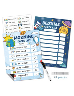 Tablero Magnético de Rutina Diaria JJPRO - 20x26.7 cm