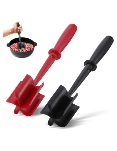 Aplastador de Carne 2 Piezas LYLHZRMDGC Antiadherente