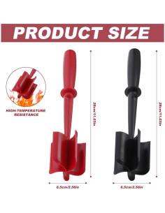 Aplastador de Carne 2 Piezas LYLHZRMDGC Antiadherente 2
