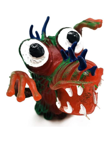 Títeres de dedo monstruo de silicona Christoy - 5 piezas