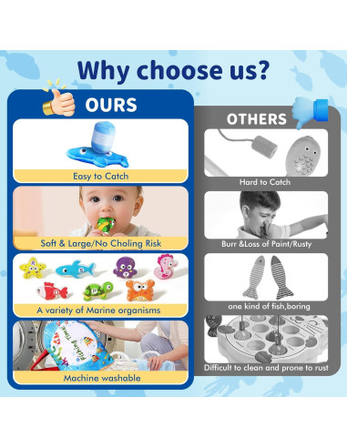 Juguete de Aprendizaje Montessori Yeeammk con Animales Marinos